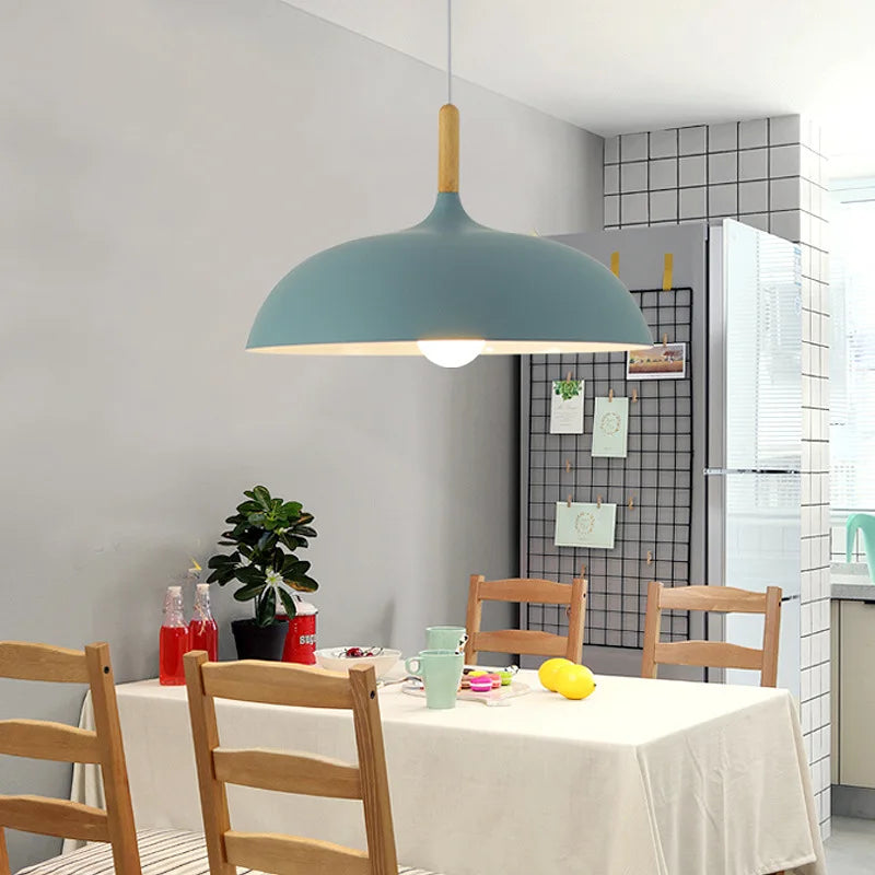 LumaVale Nordic Oak Ceiling Lamp In Northern Oak Home Lighting | elesira