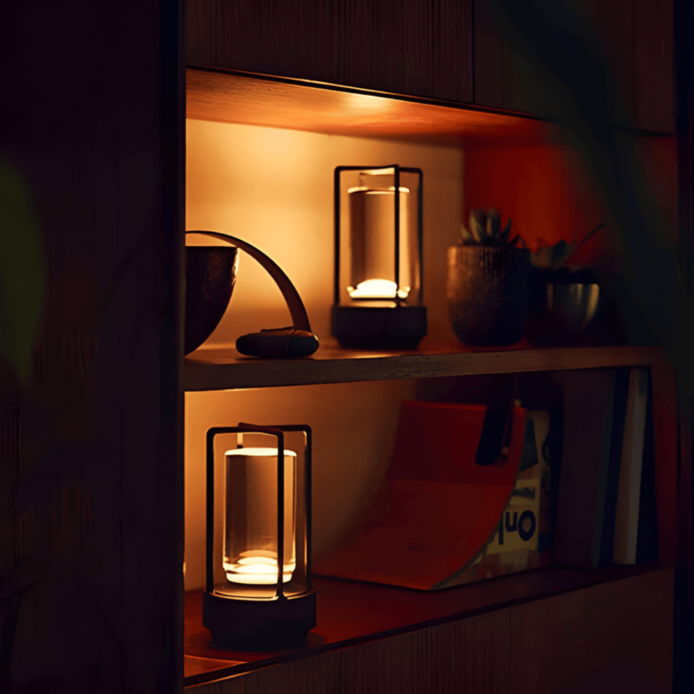 LumaVera bordslampa, vattentät, bärbar LED-belysning | elesira