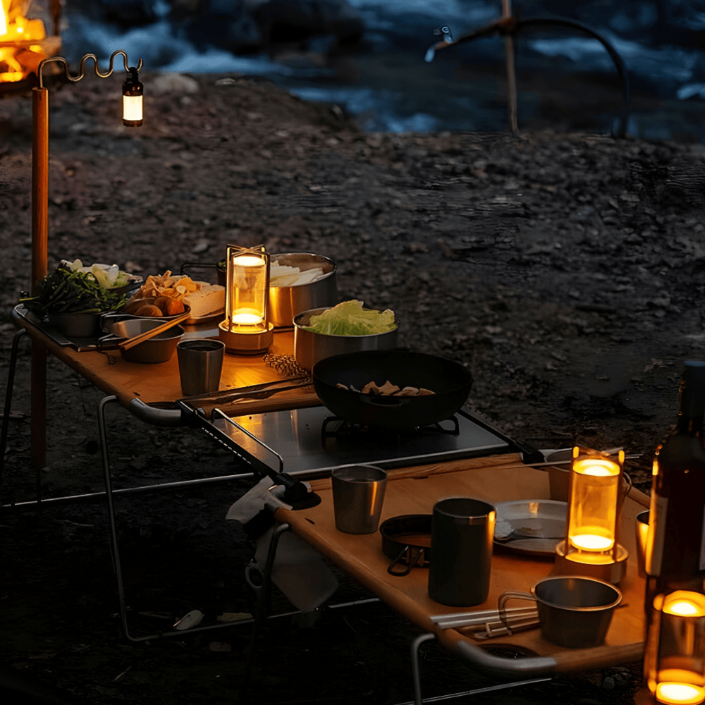 LumaVera bordslampa, vattentät, bärbar LED-belysning | elesira