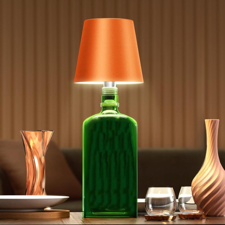 LumiGlow – luxus vezeték nélküli asztali lámpa memóriafunkcióval és állítható világítással | elesira