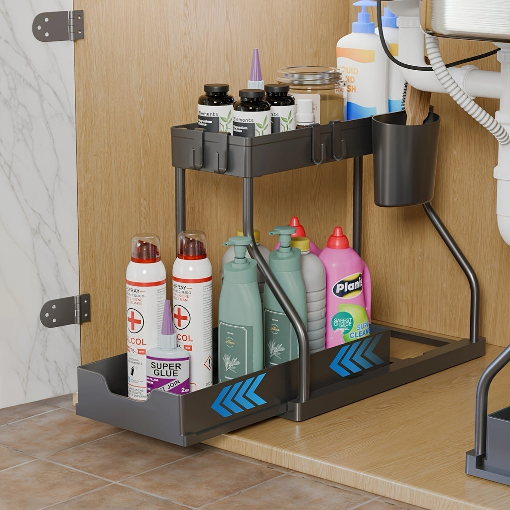 Organizer salvaspazio per cassetti della cucina e del bagno | elesira