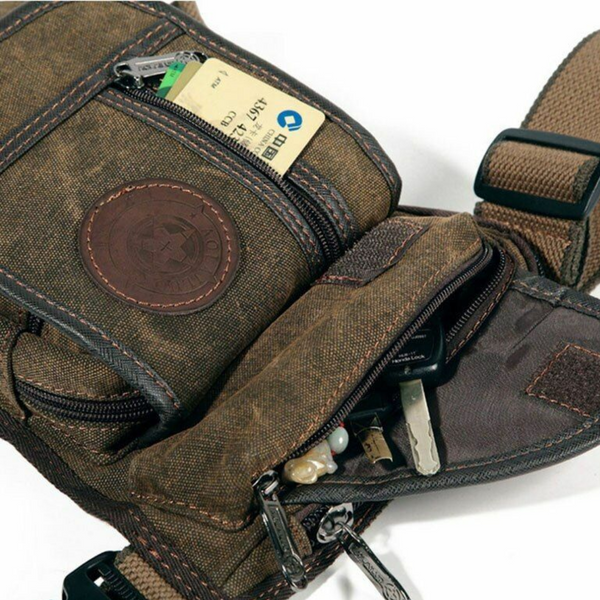 Mochila de pierna de aventura resistente al agua para exploradores activos | elesira