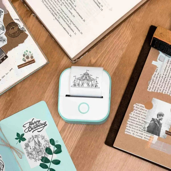 SnapPrint Pocket-Sized Inkless Bluetooth Photo Printer | elesira