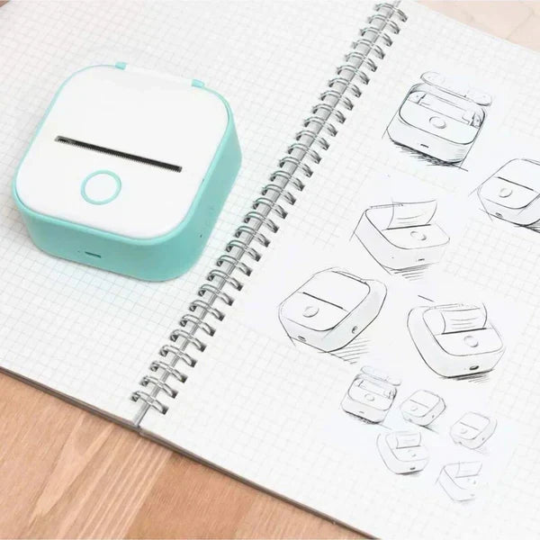 SnapPrint Pocket-Sized Inkless Bluetooth Photo Printer | elesira
