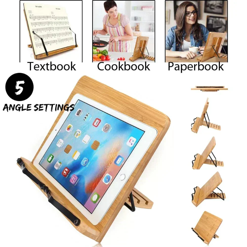 Support de lecture réglable polyvalent pour livres et tablettes | elesira