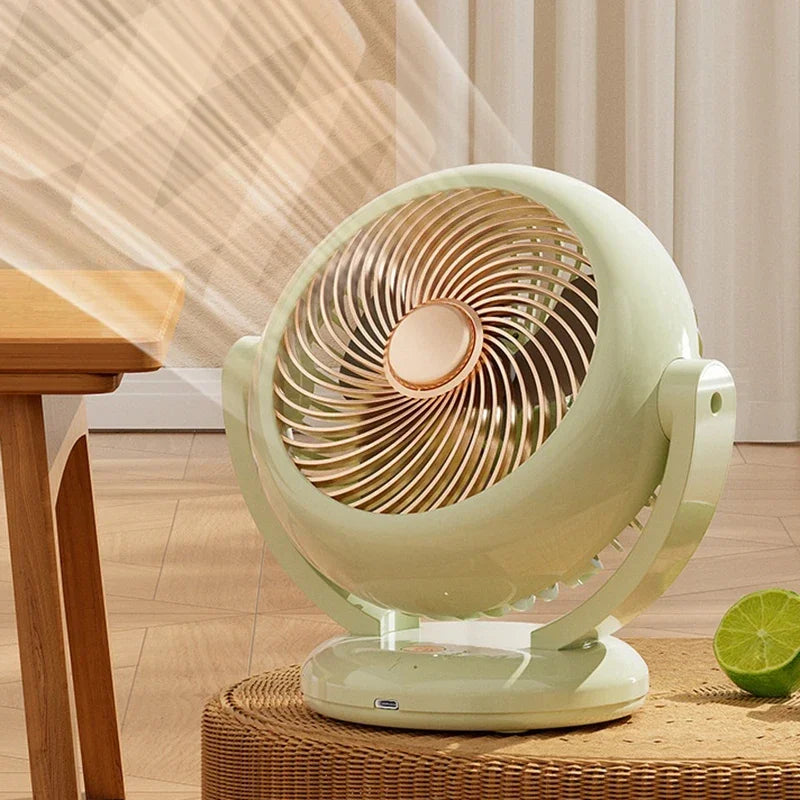 Veelzijdige compacte ventilator voor hand- en bureaugebruik | elesira