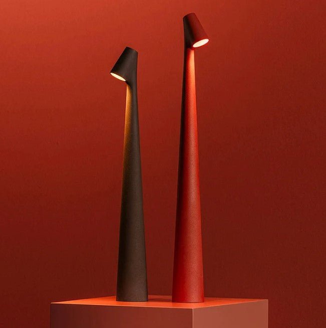 Lumiara | přenosná bezdrátová stolní lampa s nastavitelnou intenzitou světla a elegantními barevnými variantami do ložnice, obývacího pokoje a kanceláře | elesira