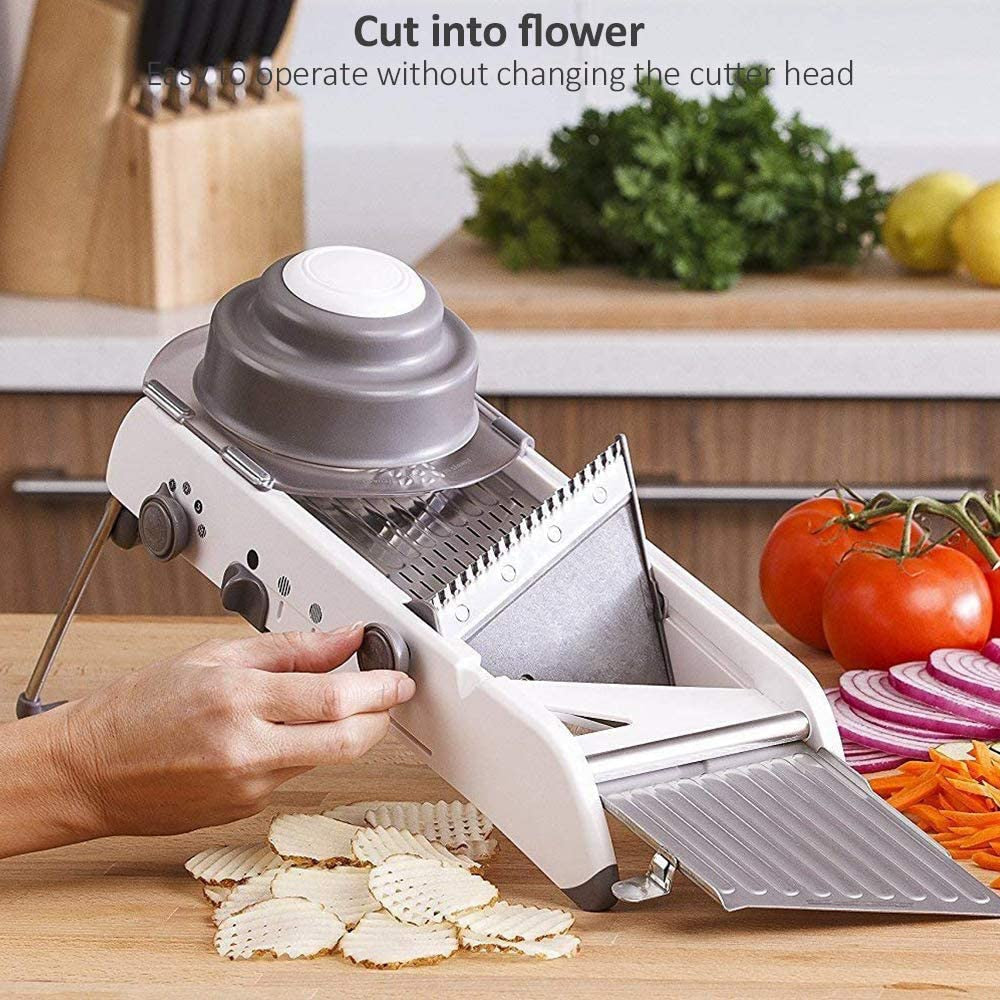 SliceMaster Pro nastavitelný kráječ zeleniny pro přesné krájení | elesira