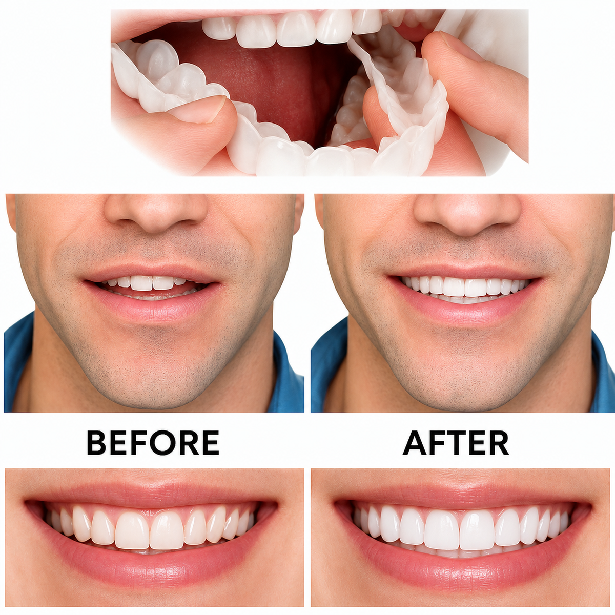 Snap-On Denture with Adjustable Fit - Tooth Prosthesis | elesira