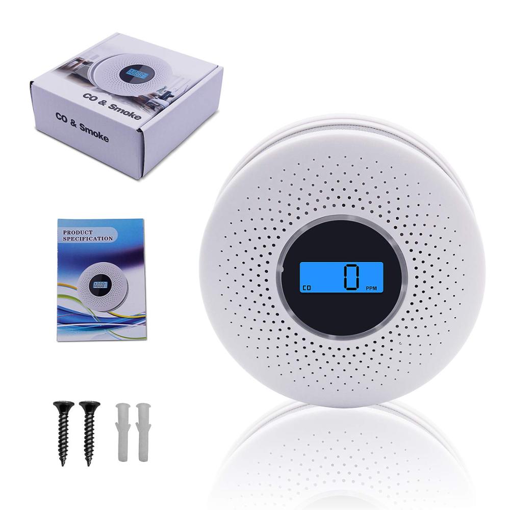 Smoke and Carbon Monoxide Detector - Dual Sensor System - Loud Alarm | elesira