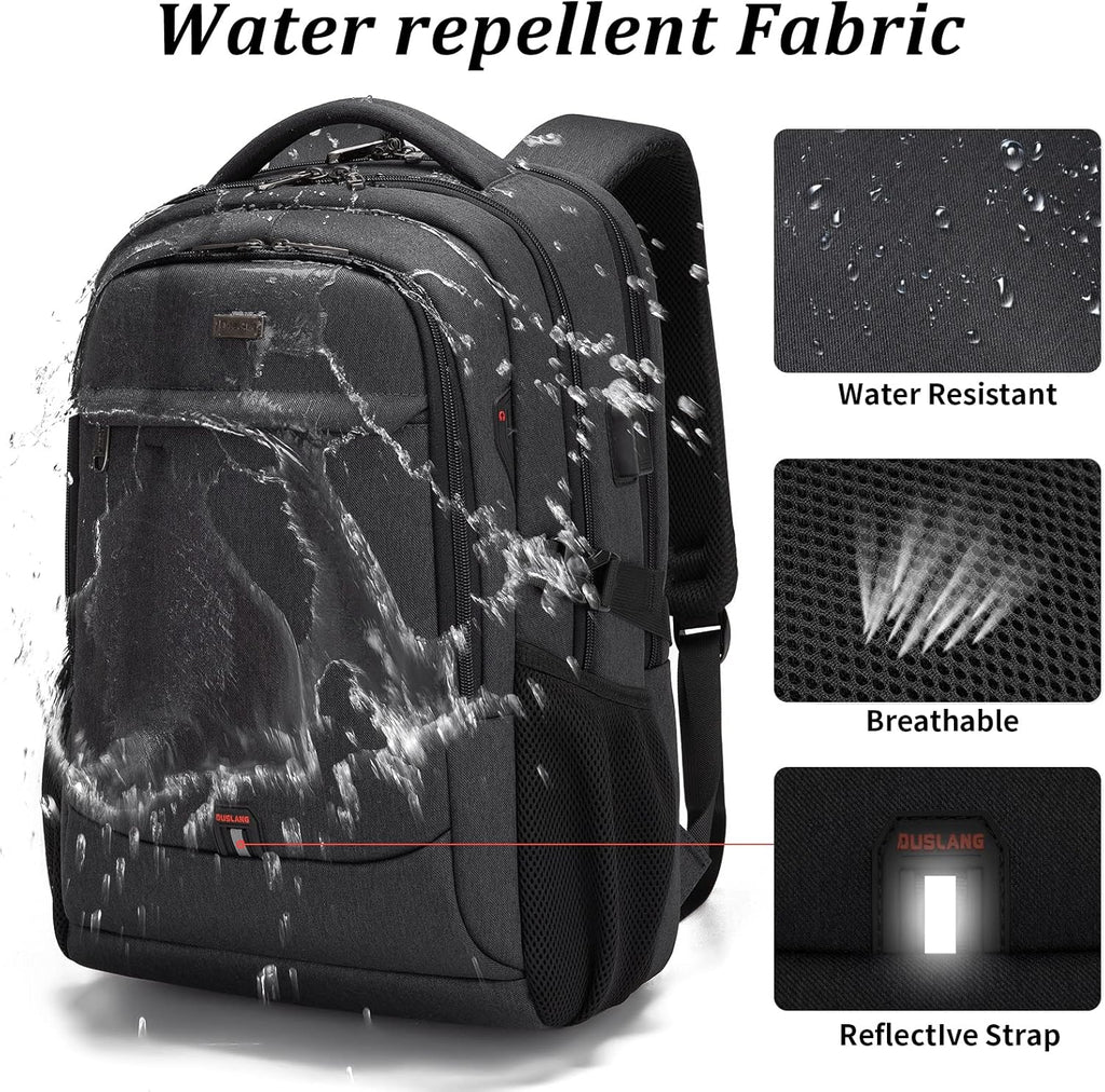 Rucsac de călătorie impermeabil pentru laptop - Design antifurt - PackSmart | elesira