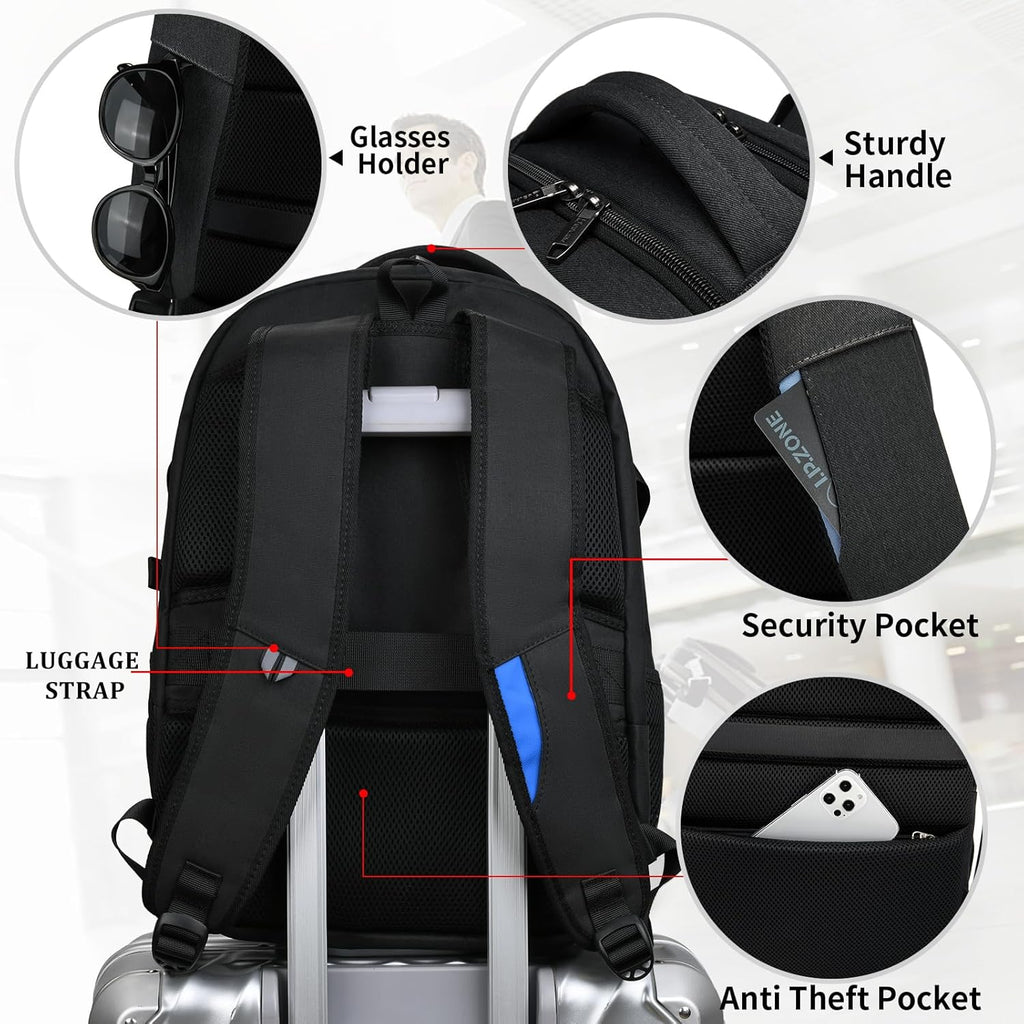 Rucsac de călătorie impermeabil pentru laptop - Design antifurt - PackSmart | elesira