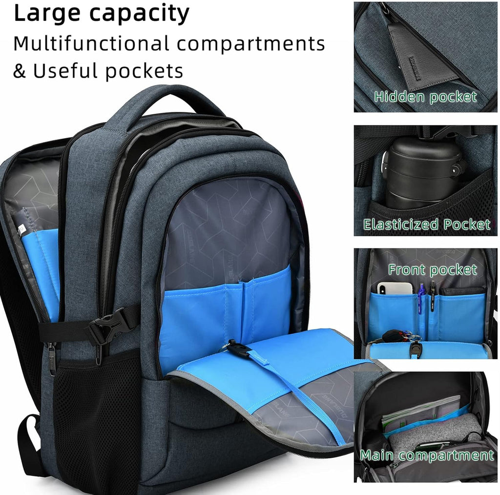 Rucsac de călătorie impermeabil pentru laptop - Design antifurt - PackSmart | elesira