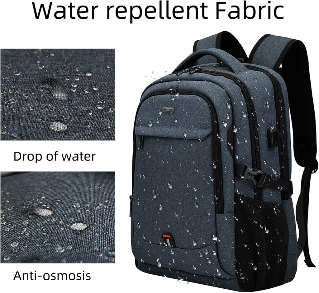Rucsac de călătorie impermeabil pentru laptop - Design antifurt - PackSmart | elesira