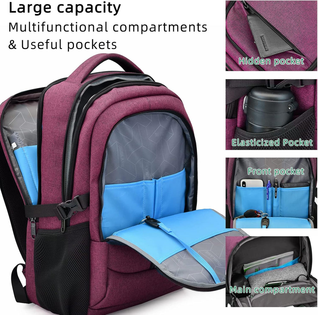 Rucsac de călătorie impermeabil pentru laptop - Design antifurt - PackSmart | elesira