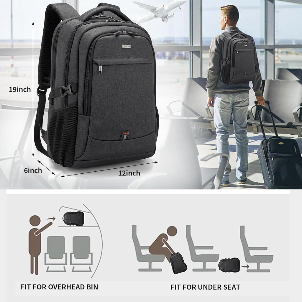 Rucsac de călătorie impermeabil pentru laptop - Design antifurt - PackSmart | elesira