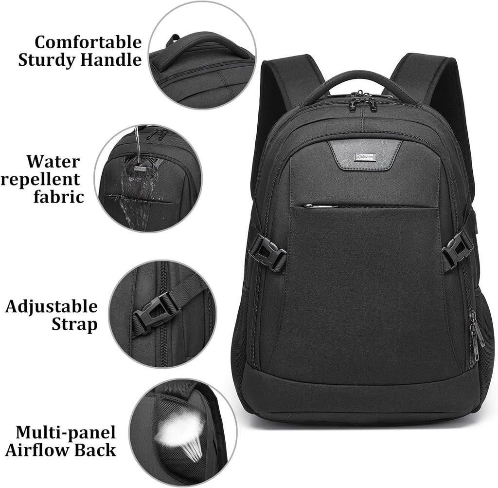 Rucsac de călătorie impermeabil pentru laptop - Design antifurt - PackSmart | elesira
