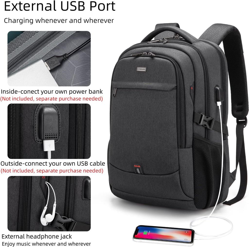 Rucsac de călătorie impermeabil pentru laptop - Design antifurt - PackSmart | elesira