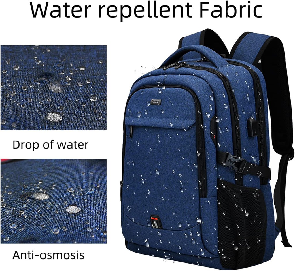 Rucsac de călătorie impermeabil pentru laptop - Design antifurt - PackSmart | elesira