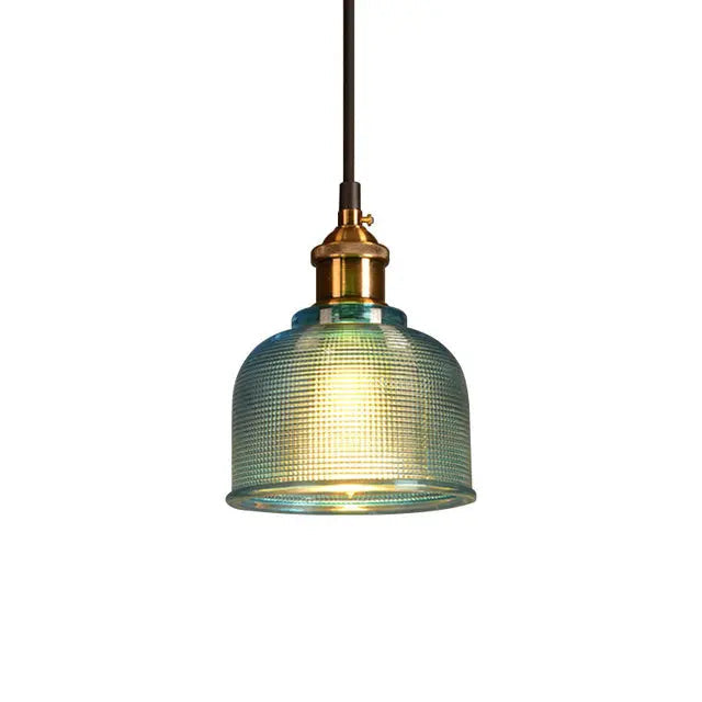 Luminaire suspendu vintage en verre | elesira