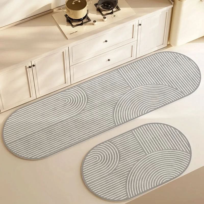 Washable Diatomite Rug for Kitchen and Bathroom - Anti-Slip, Quick Dry | elesira