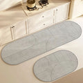 Washable Diatomite Rug for Kitchen and Bathroom - Anti-Slip, Quick Dry | elesira