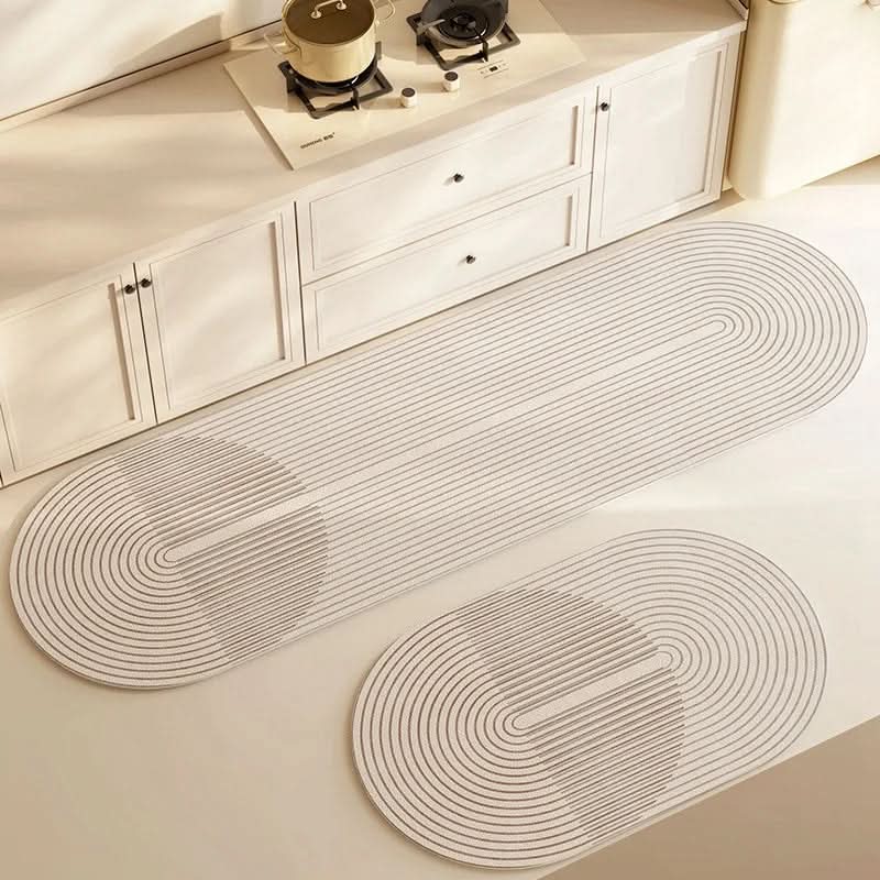 Washable Diatomite Rug for Kitchen and Bathroom - Anti-Slip, Quick Dry | elesira
