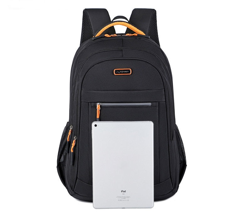 Vedenkestävä Oxford-reppu miehille, erillisellä kannettavan tietokoneen lokerolla | elesira