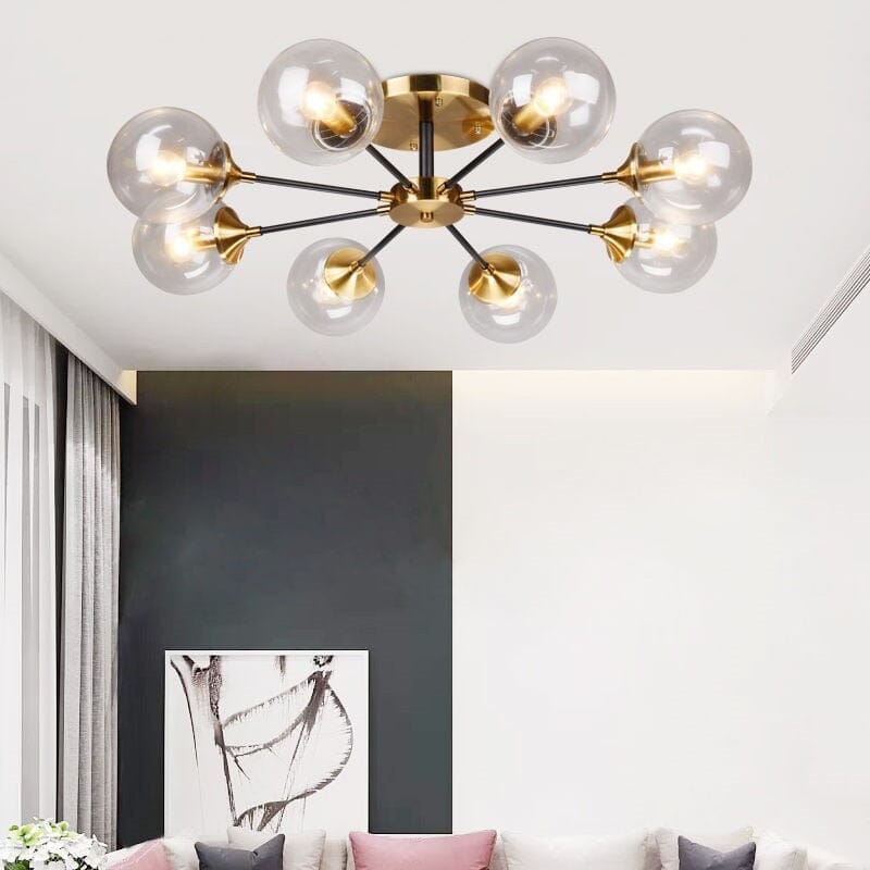 Jade Glass Ball Chandelier | elesira