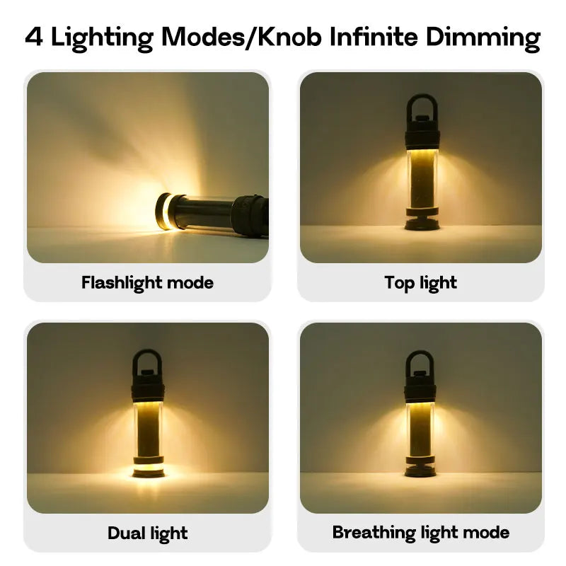 Portable USB Camping Lantern Light | elesira