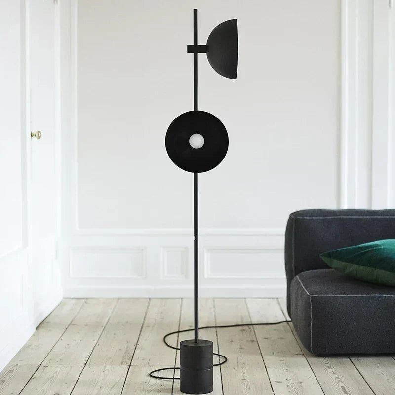 Black Minimalist Floor Lamp | Sleek and Stylish Illumination | elesira