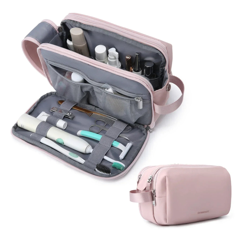 Organiseur de voyage étanche polyvalent pour articles de toilette et cosmétiques | elesira
