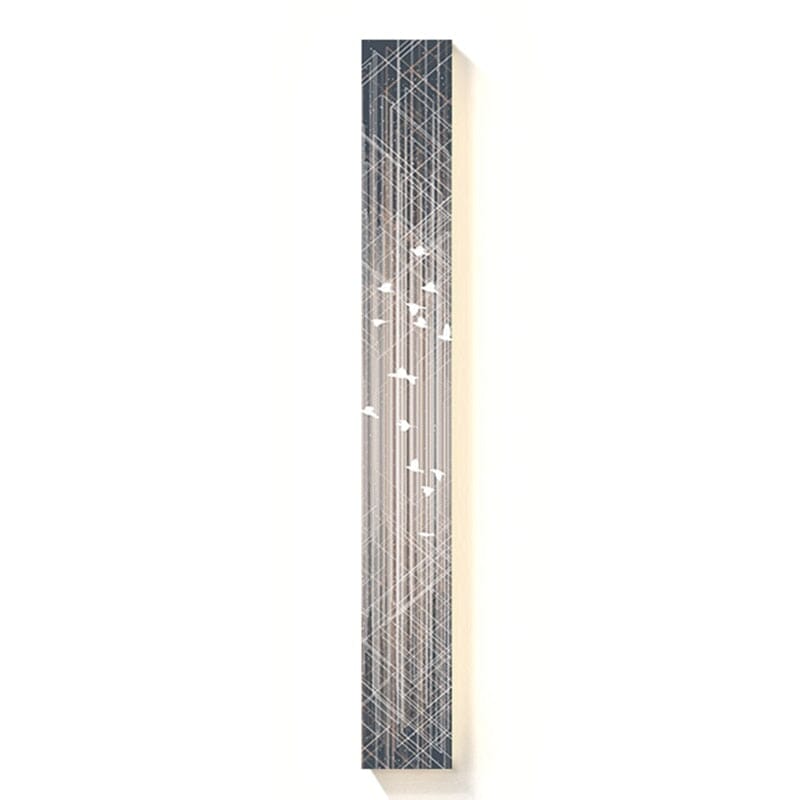 Canvas-stribevæglampe | elesira