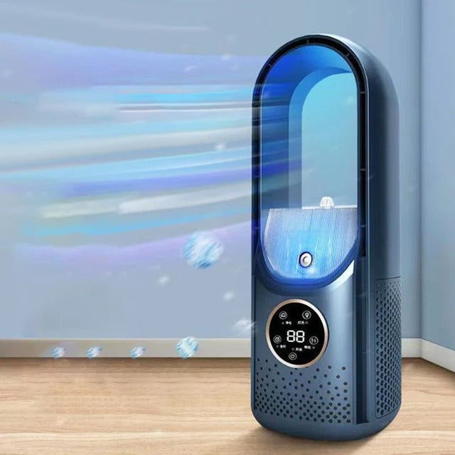 WhisperCool draagbare aircooler zonder bladen: perfect voor elke ruimte | elesira