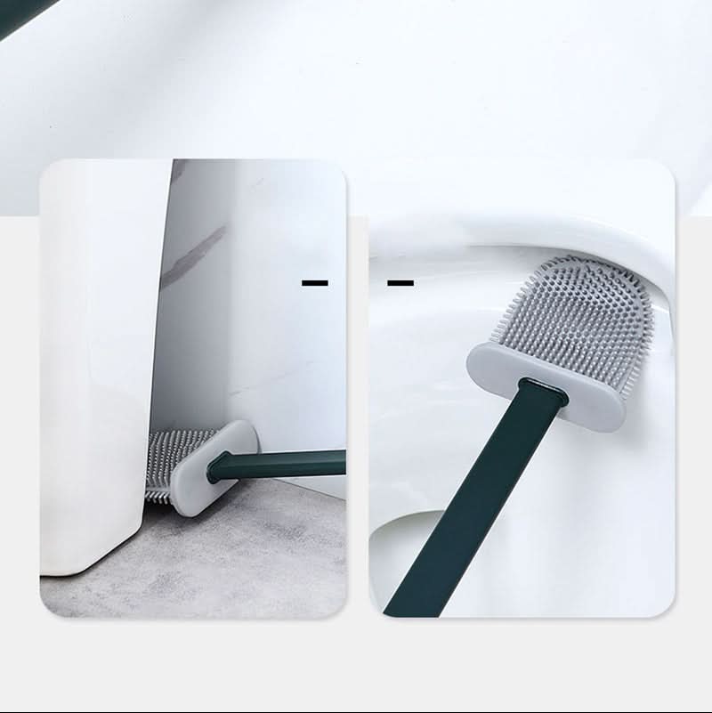 Scopino versatile in silicone per il WC, per un’igiene senza fatica | elesira