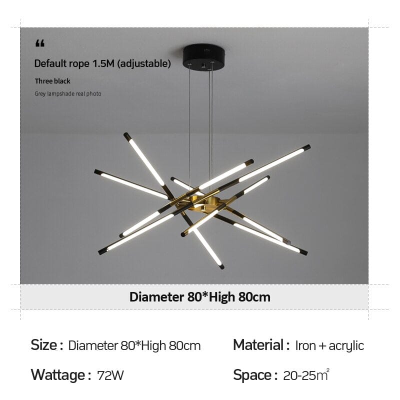 Stradivarius Spikey Chandelier | elesira