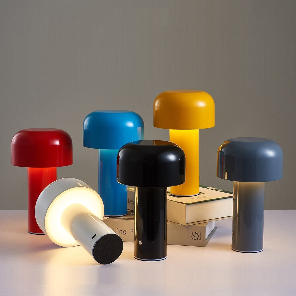Stolní bezdrátová lampa ve tvaru houby v italském stylu | elesira