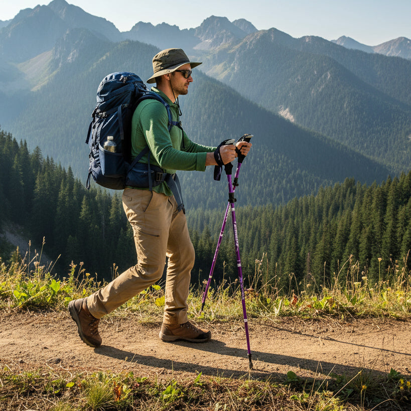 Versatile Hiking Poles for Ultimate Support and Comfort | elesira