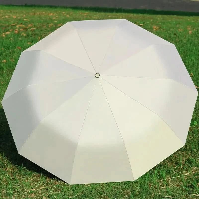 Smart Folding Umbrella with Wind Resistance and UV Shield | elesira
