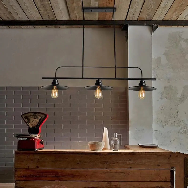 Jasper Retro Loft Chandelier | elesira
