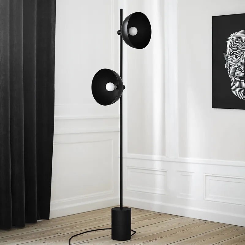 Black Minimalist Floor Lamp | Sleek and Stylish Illumination | elesira