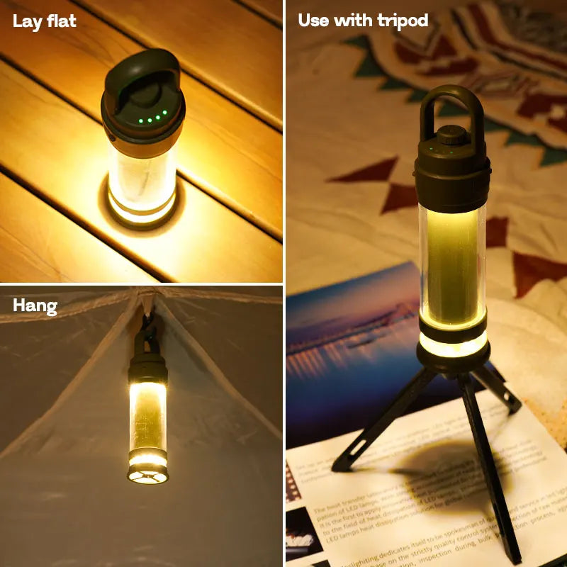 Portable USB Camping Lantern Light | elesira