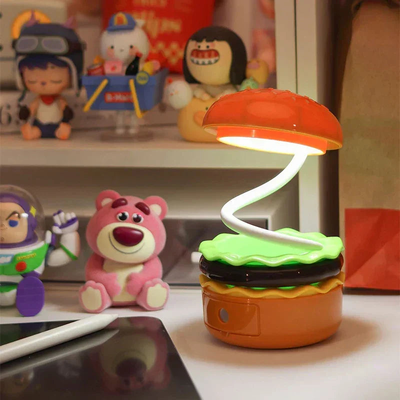 HamburLite - Lampă LED în formă de hamburger pentru un decor mai original și o atmosferă plăcută | elesira