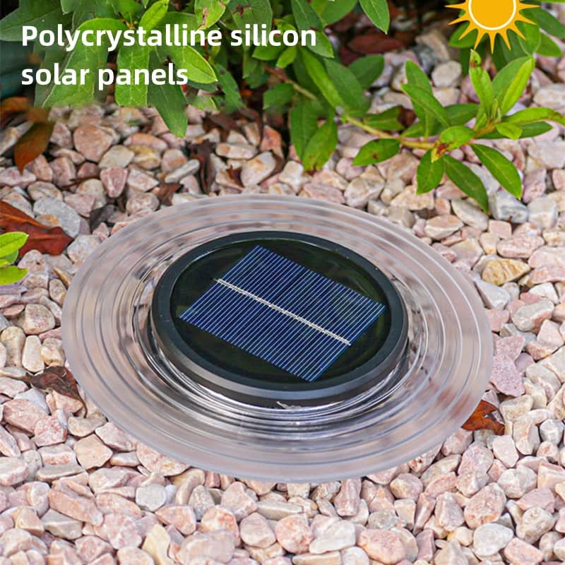 Solarne lampki ścieżkowe do ogrodu, tworzące wieczorną atmosferę na zewnątrz | elesira