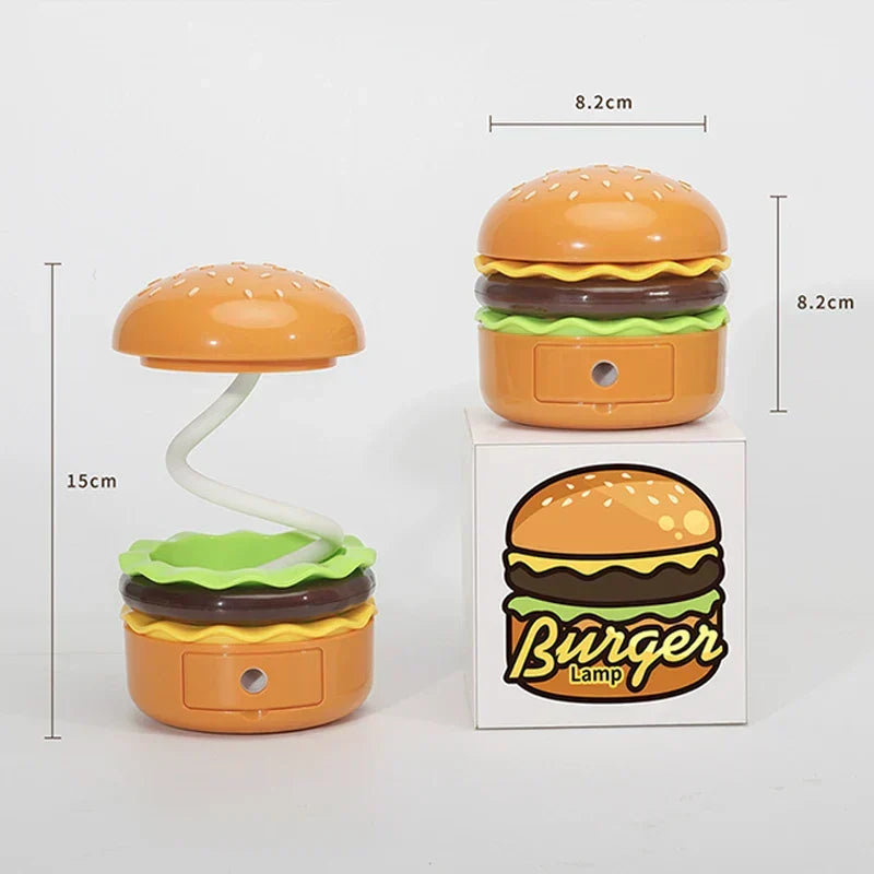 HamburLite - Lampă LED în formă de hamburger pentru un decor mai original și o atmosferă plăcută | elesira