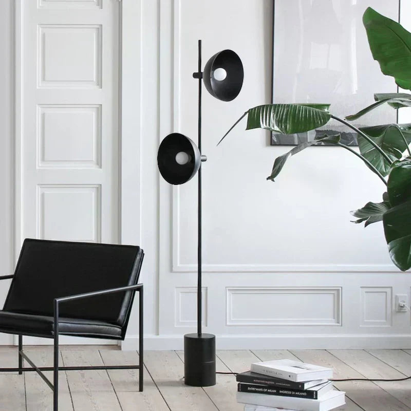 Black Minimalist Floor Lamp | Sleek and Stylish Illumination | elesira