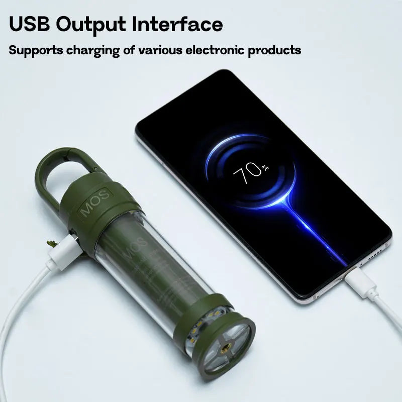 Portable USB Camping Lantern Light | elesira