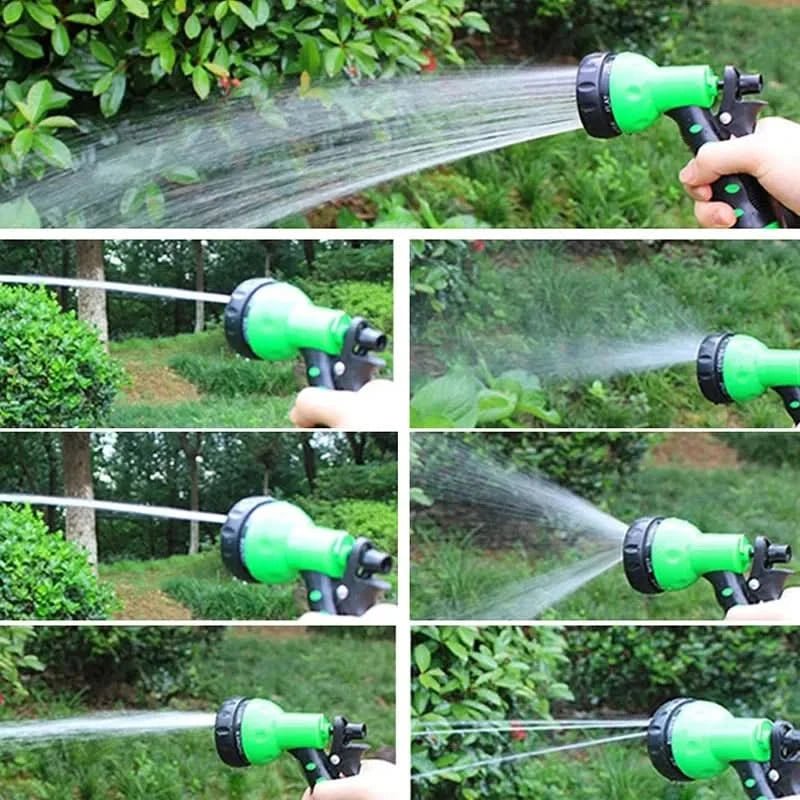 Platzsparender Hochdruck-Gartenschlauch für Garten und Fahrzeug | elesira