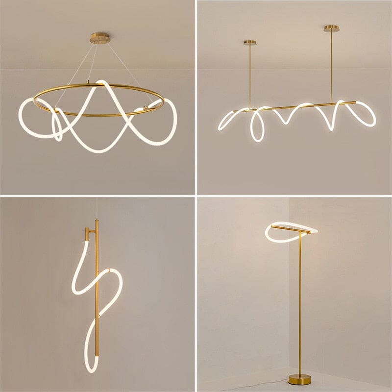 The Soran Swirl Chandelier | elesira