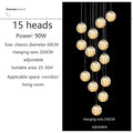 Sydel Bubble Glass Chandelier | elesira